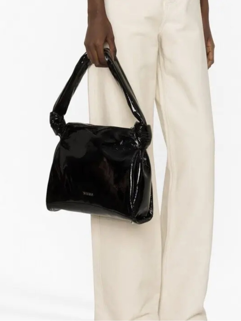 Staud Lisbett Black Shoulder Bag - Picture 4 of 8